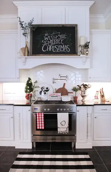 21 Insanely Genius Ideas To Decorate The Kitchen In Christmas Spirit For  Free, hom…